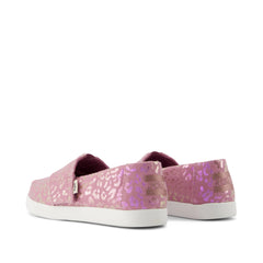 Alpargata Classic Kids Shoe Cosmic Pink Iridescent Leopard