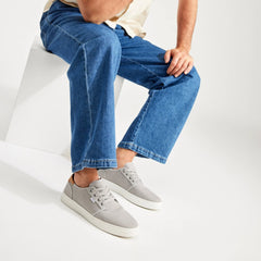Carlo 2.0 Drizzle Grey Legacy Canvas Lace Up Sneaker