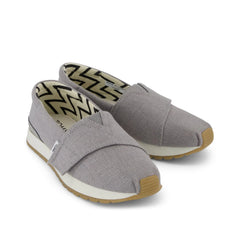 Resident Plus Kids Sneaker Drizzle Grey Heritage Canvas