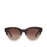 Florentin Tortoise Oatmilk Fade Traveler Sunglasses