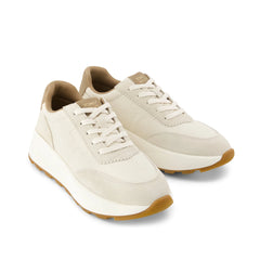 Womens TRVL Lite Wedge Sneaker Water Repellent Light Sand Vintage Twill