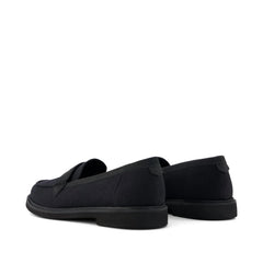 Womens Marie Loafer Black Textile