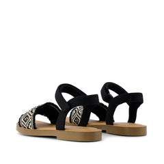 Remi Ankle Strap Kids Sandal Black Diamond Global Strap