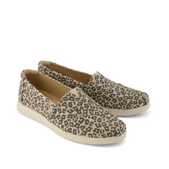 Womens Alpargata Plus Natural Leopard Print