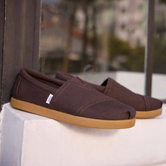 Mens Alp FWD Chocolate Brown Recycled Cotton Canvas