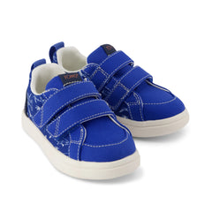 Cruz Double Strap Toddler Sneaker Blue Iris Sharks