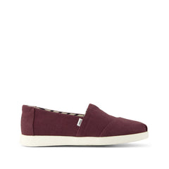 Womens Alpargata Plus Burgundy Heritage Canvas