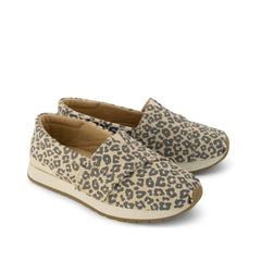 Resident Plus Kids Sneaker Natural Leopard Print