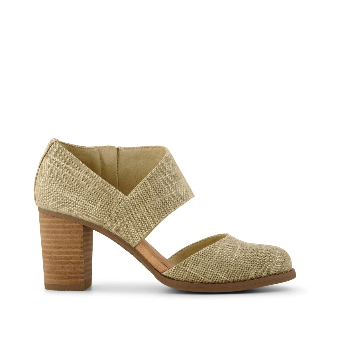 Womens Milan Nova Heel Gold Shimmer Crosshatch