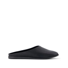 Womens Amelia Mule Black Faux Leather