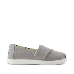 Alpargata Classic Kids Shoe Drizzle Grey Heritage Canvas