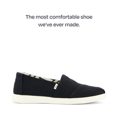 Alpargata Plus Black Heritage Canvas