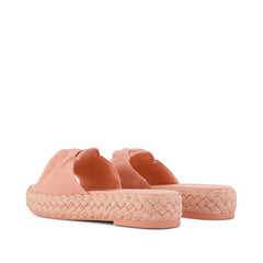 Womens Abby Slide Flatform  Espadrille Sandal Bloom Heritage Canvas