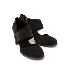 Womens Milan Nova Heel Chocolate Brown Kid Suede
