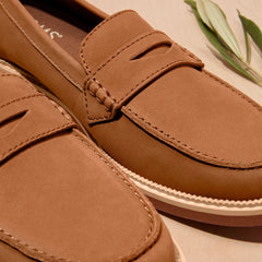 Womens Marie Loafer Brown Sugar Leather