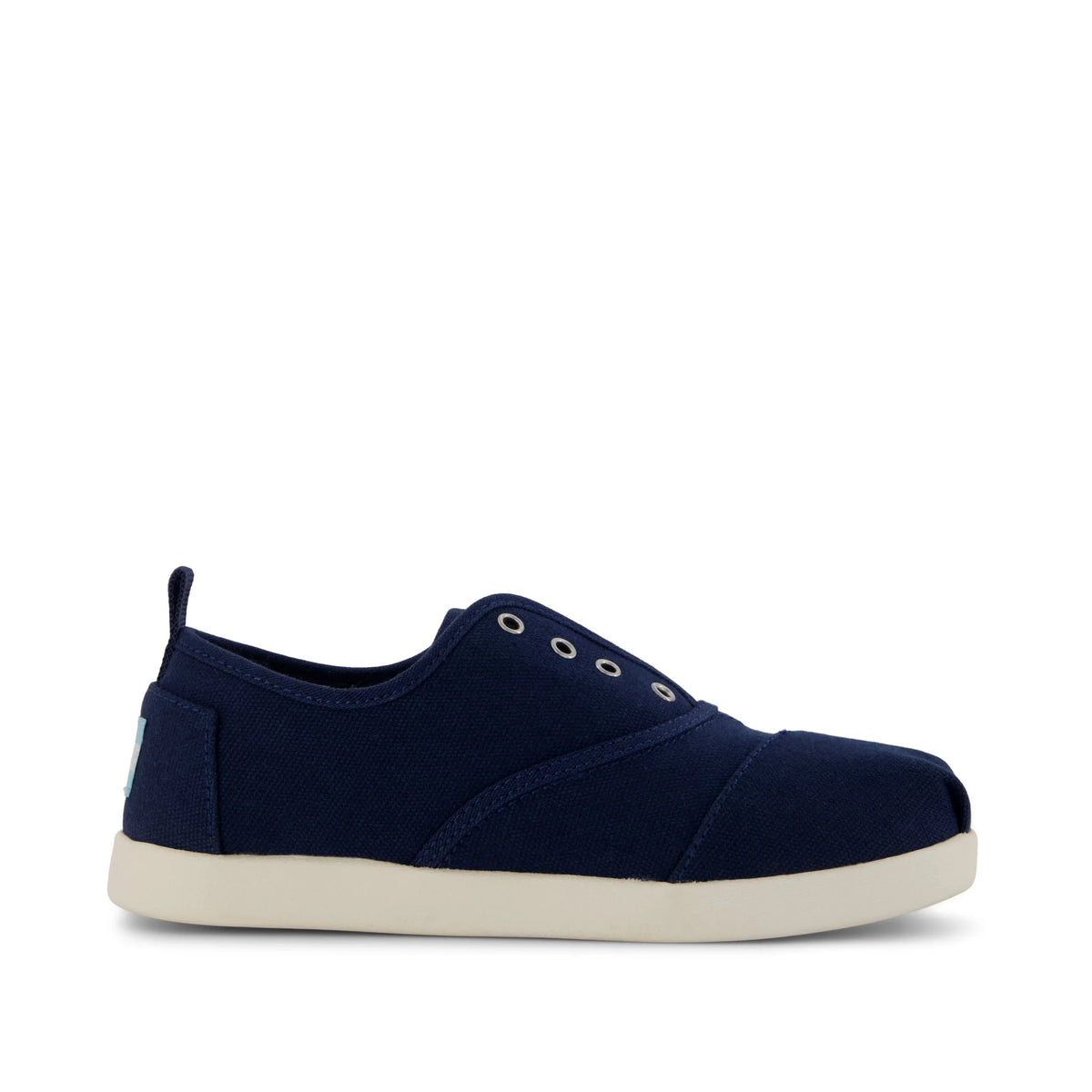 Cordones Plus Kids Sneaker Navy Canvas
