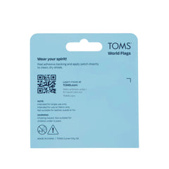 World Flag Adhesive Shoe Patches: Senegal, Norway, Qatar, Japan