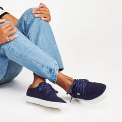 Carlo 2.0 Sneaker Navy Legacy Canvas Lace Up Sneaker