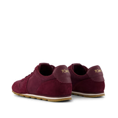 Womens TRVL Lite Palisade Sneaker Water Repellent Burgundy Vintage Twill