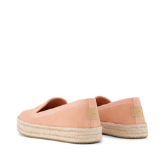 Womens Carolina Espadrille Embroidered Bloom Suede