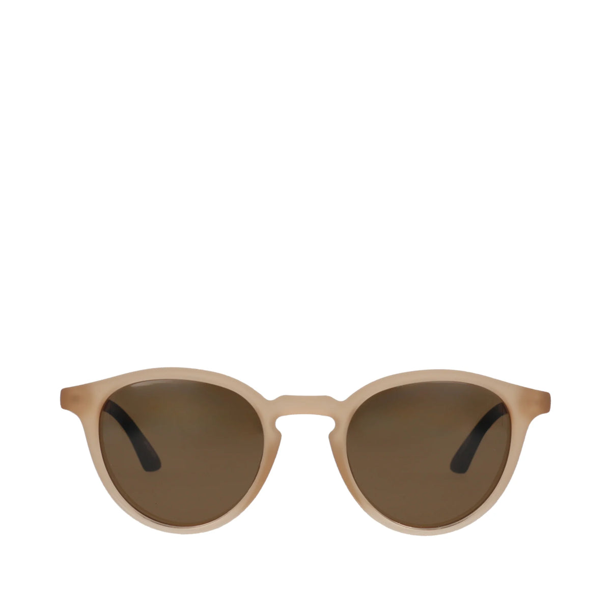 Jasper Shiny Oatmilk Traveler Sunglasses