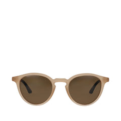Jasper Shiny Oatmilk Traveler Sunglasses
