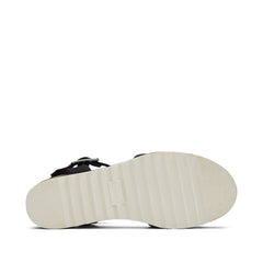 Diana Black Wedge Sandal