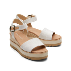 Diana Natural Wedge Sandal