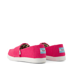 Alpargata Classic Kids Shoe Fuchsia Heritage Canvas