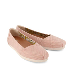 Womens Alpargata Ballet Flat Bloom Chambray Dot