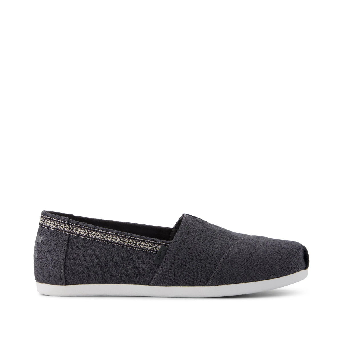 Womens Alpargata Classic Forged Iron Vintage Slub