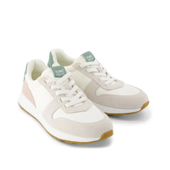 TRVL LITE Retro Runner Natural Vintage Twill Water Repellant Sneaker