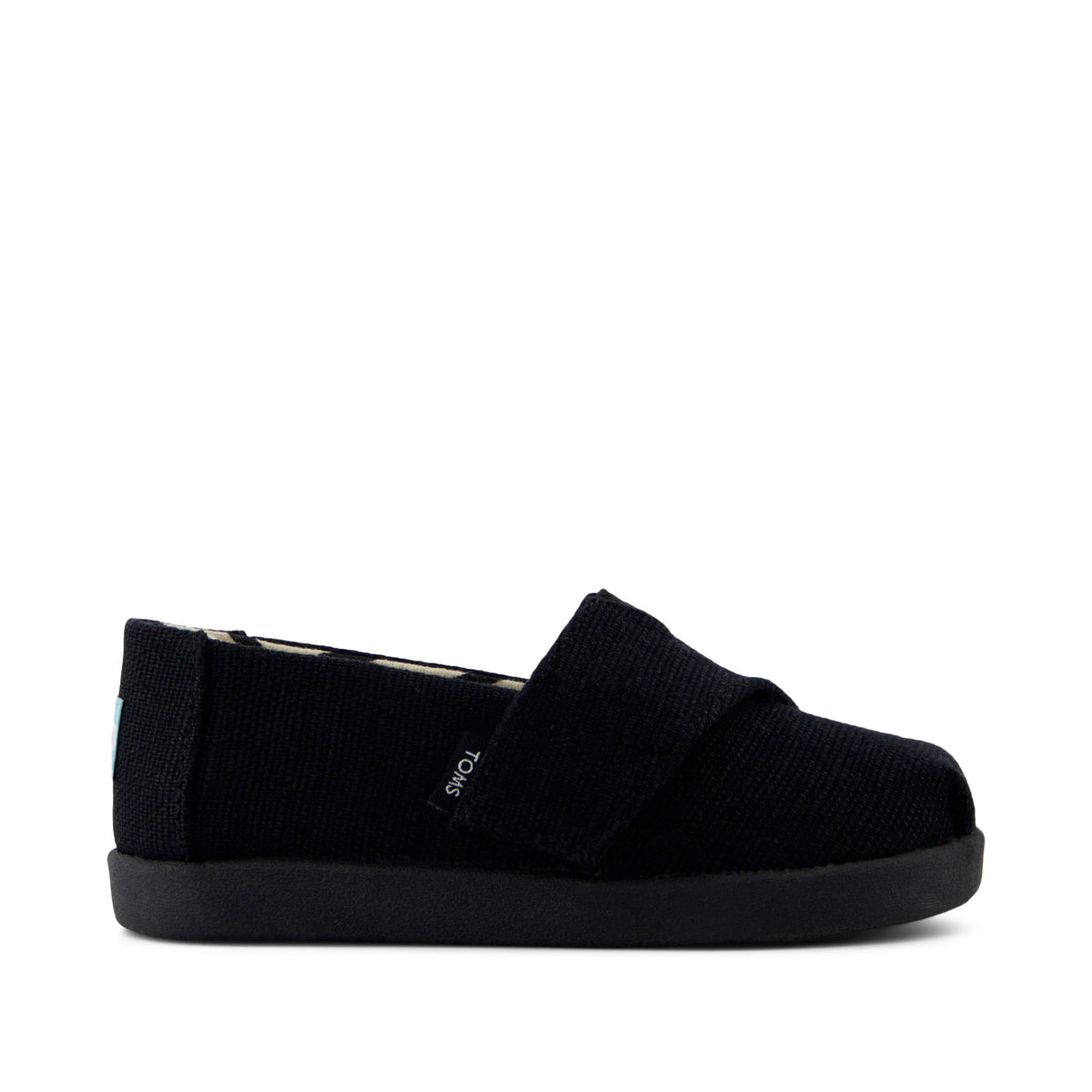 Alpargata Classic Black and Black Heritage Canvas Toddler Shoe