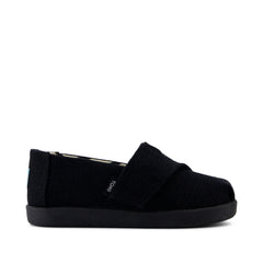 Alpargata Classic Black and Black Heritage Canvas Toddler Shoe