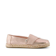Alpargata Rope 2.0 Kids Espadrille Pale Rose Metallic Iridescent PU