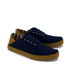 Mens Cordones Plus Sneaker Navy Canvas