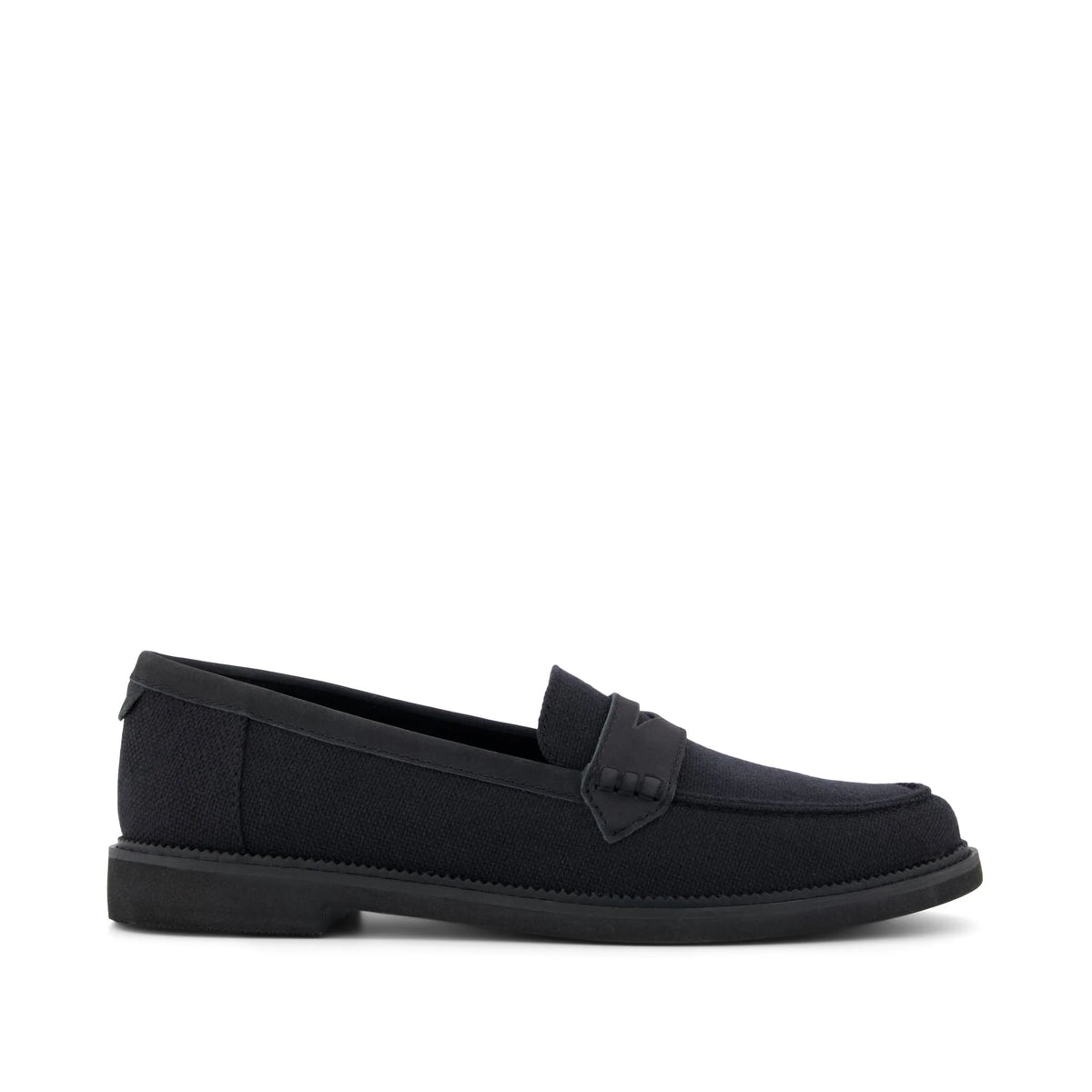 Womens Marie Loafer Black Textile