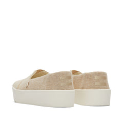 Verona Natural Slip On Sneaker