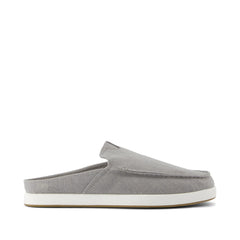 Alonso Mule Drizzle Grey Heritage Canvas