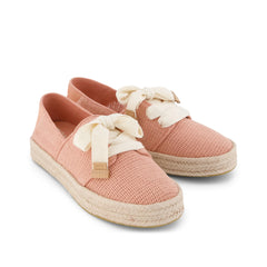 Womens Carolina Lace-Up Espadrille Bloom Mesh