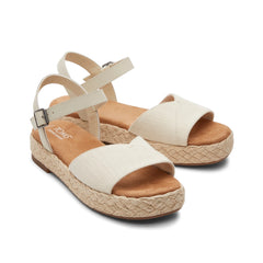 Abby Natural Flatform Espadrille Sandal