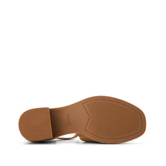 Womens Ines Heel Toffee Nubuck Leather