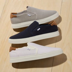 Baja 2.0 White Legacy Canvas Slip On Sneaker