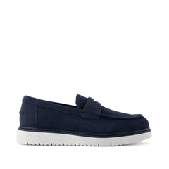 Navi TRVL LITE Havana Loafer Navy Suede