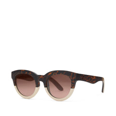 Florentin Tortoise Oatmilk Fade Traveler Sunglasses