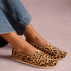 Womens Alpargata Classic Brown Sugar Leopard Print Hair Leather