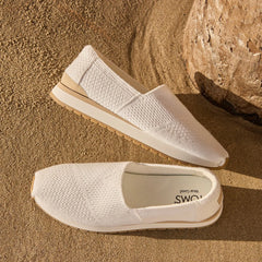 Womens Resident Plus White Knit