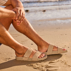 Mens Nico Sandal Dune Suede