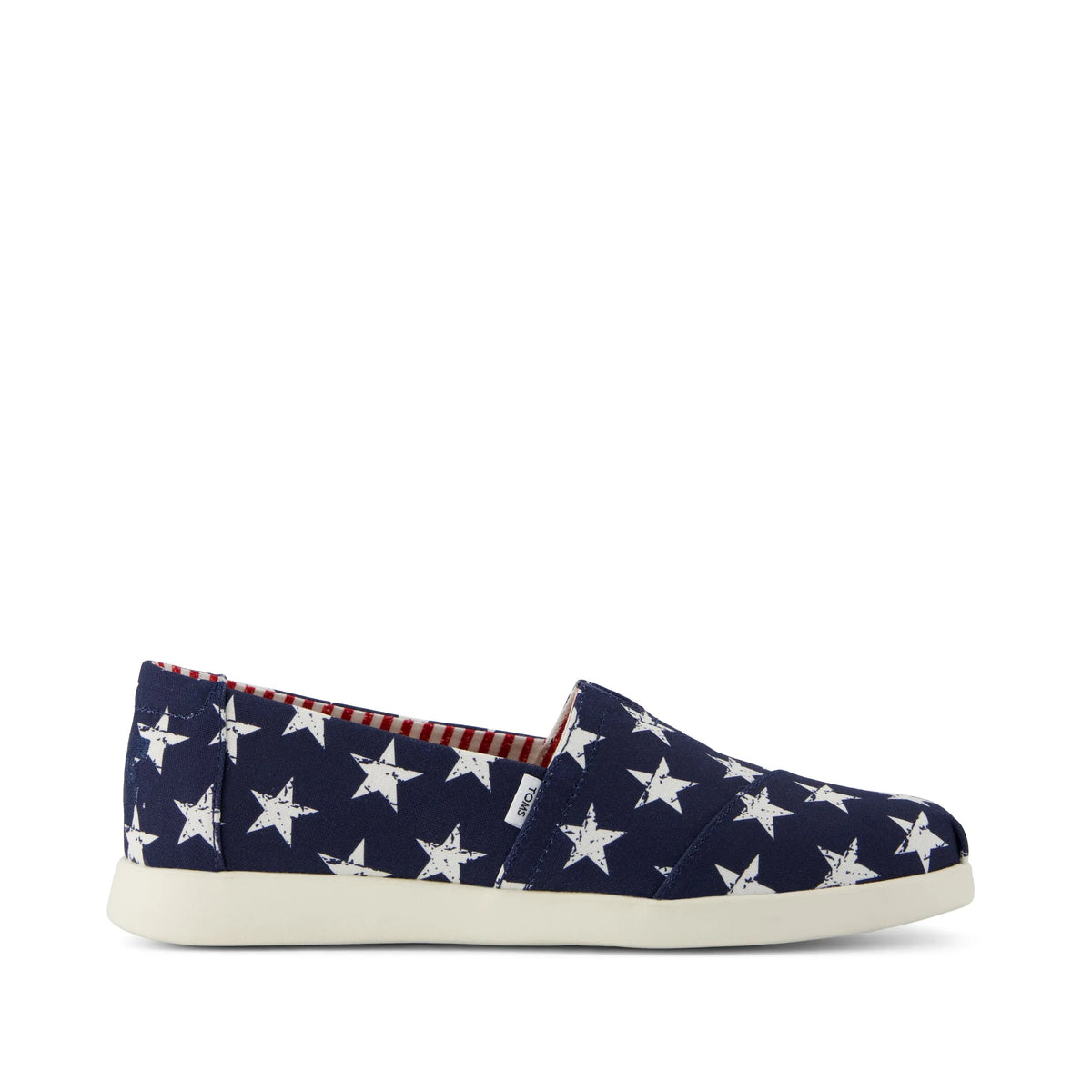 Womens Alpargata Plus Navy Stars Canvas