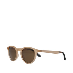 Jasper Shiny Oatmilk Traveler Sunglasses
